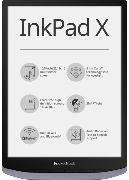 El PocketBook InkPad X ampliará tus horizontes de lectura