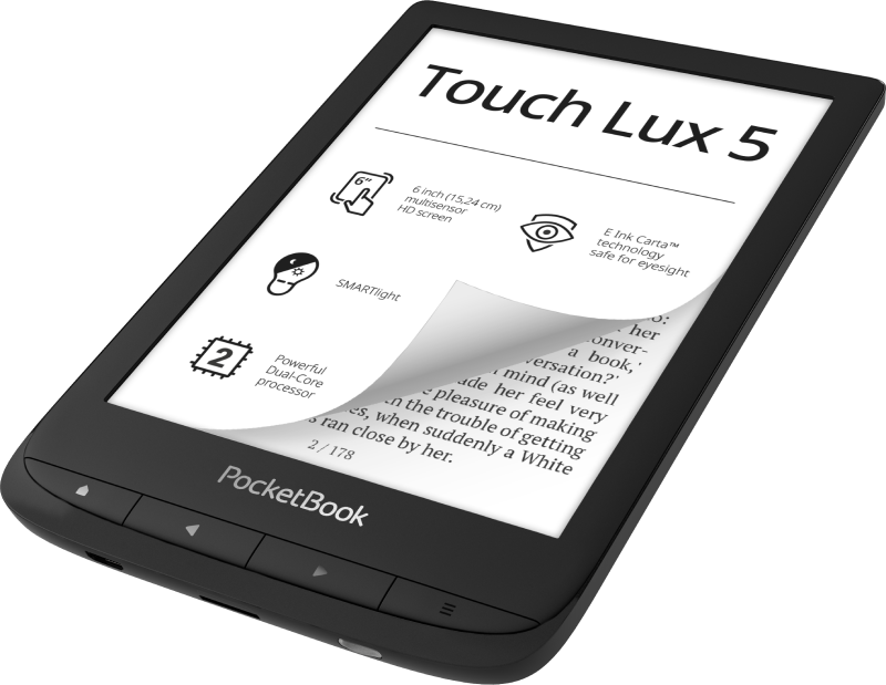 dipos I 2X Protector de Pantalla Compatible con Pocketbook Touch Lux 4 pelicula Protectora Claro